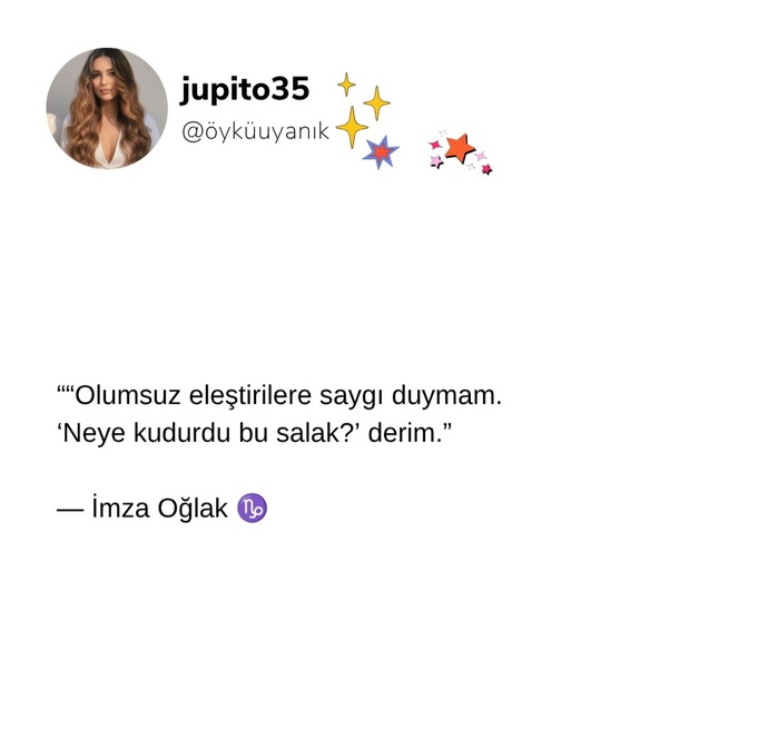 Olumsuz eleştirlere tepki verir misiniz?