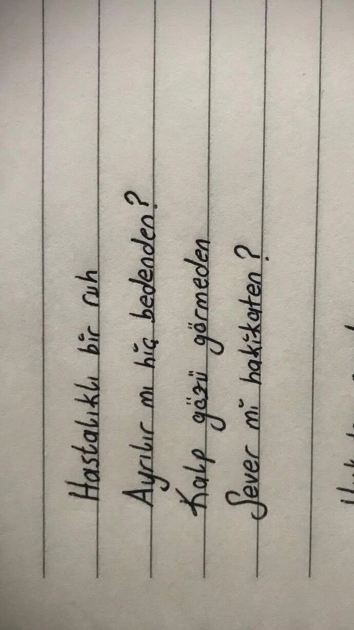 belki bir gün okur diye şair olmaktır sevmek.. ?