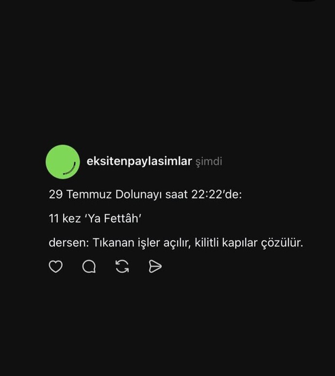 Bu gece önemli bir gece mi Instagramda karşıma hep böyle şeyler çıkıyor?