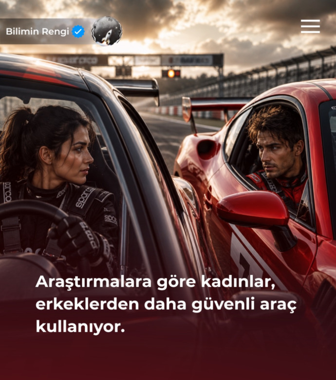 Sizce, kadınlar mı daha güvenli araç kullanıyor, erkekler mi?