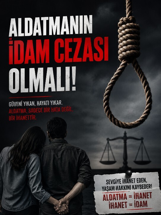 Aldatmaya idam cezası verilmeli mi, sizce ihanet bu kadar ağır mı olmalı?