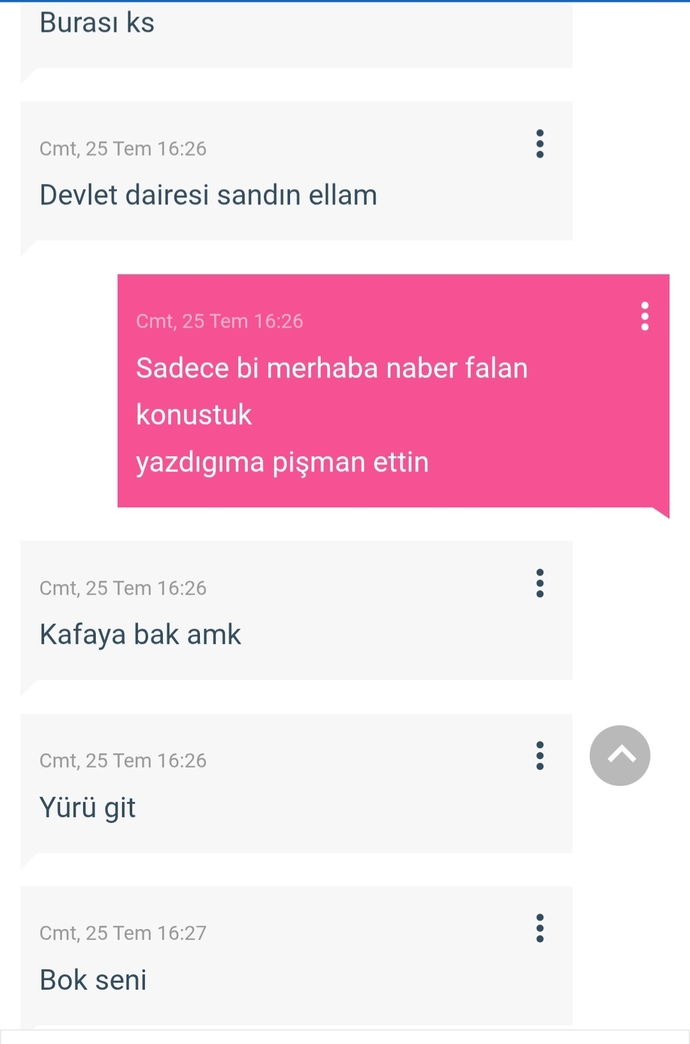 41 yaşındaki bir adamın bana yaptıklarına sinirlenmekte haksız mıyım, tepkim fazla mı oldu?