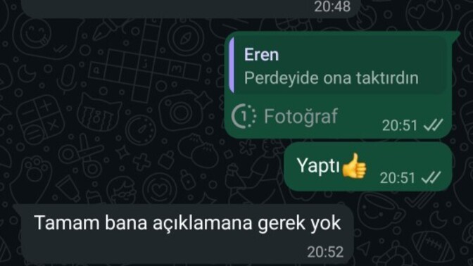 Flörtüm neden boyle tepki verdi?