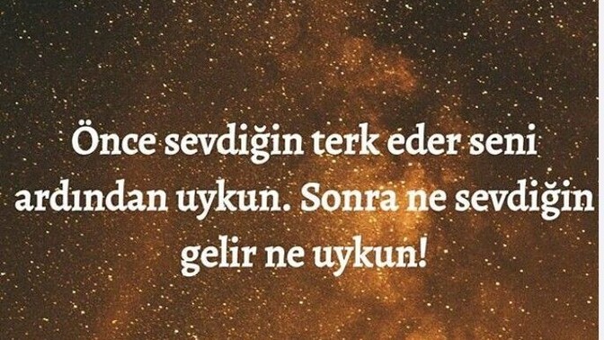Terk edildiniz mi hiç?
