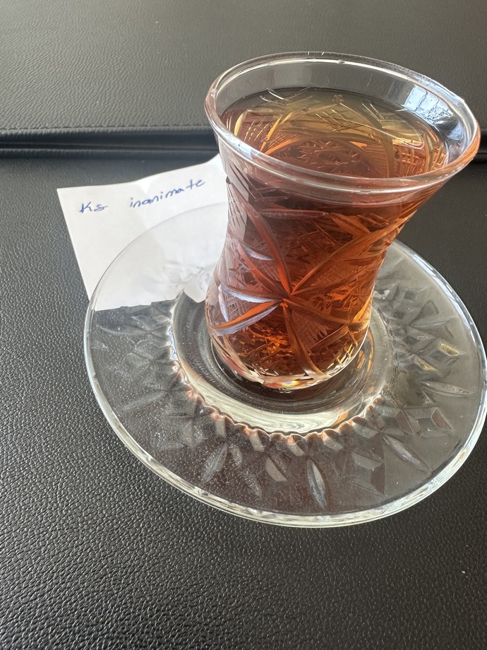 Süslü bardaklarda çay içmeyi sever misiniz?