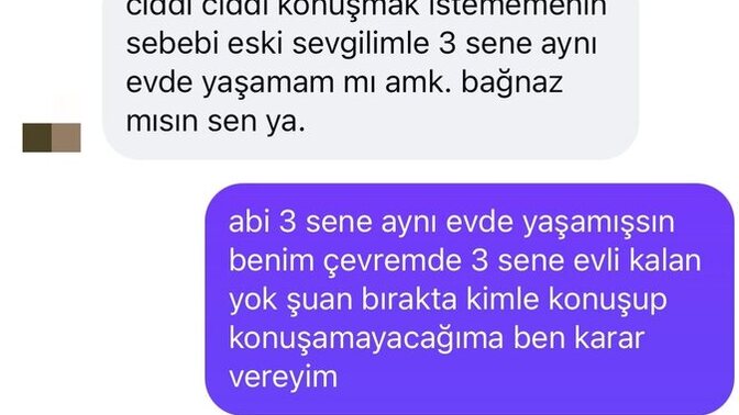 Sizce hangi taraf haklı? Kadın mı? Erkek mi?