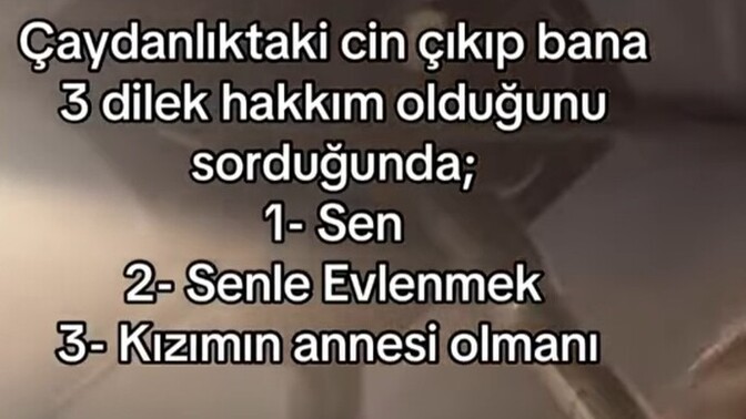 En son ne dilediniiiz?
