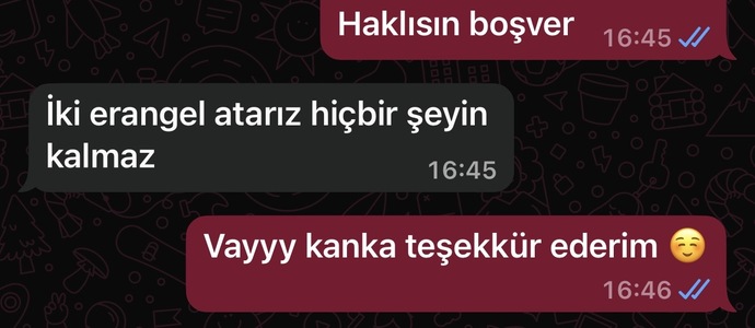 Benim varmış kendisine teşekkürler 🫶🏻