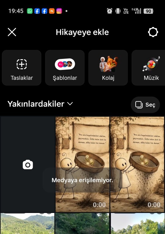 Sadece Instagram video paylaşırken uyarı veriyor, WhatsApp ve Facebook sorunsuzken neden böyle oluyor?