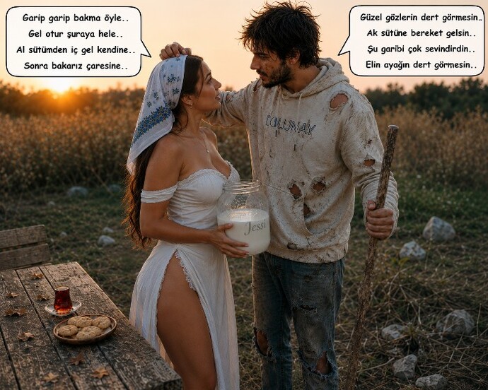 Beyaz olan neyi seversin?