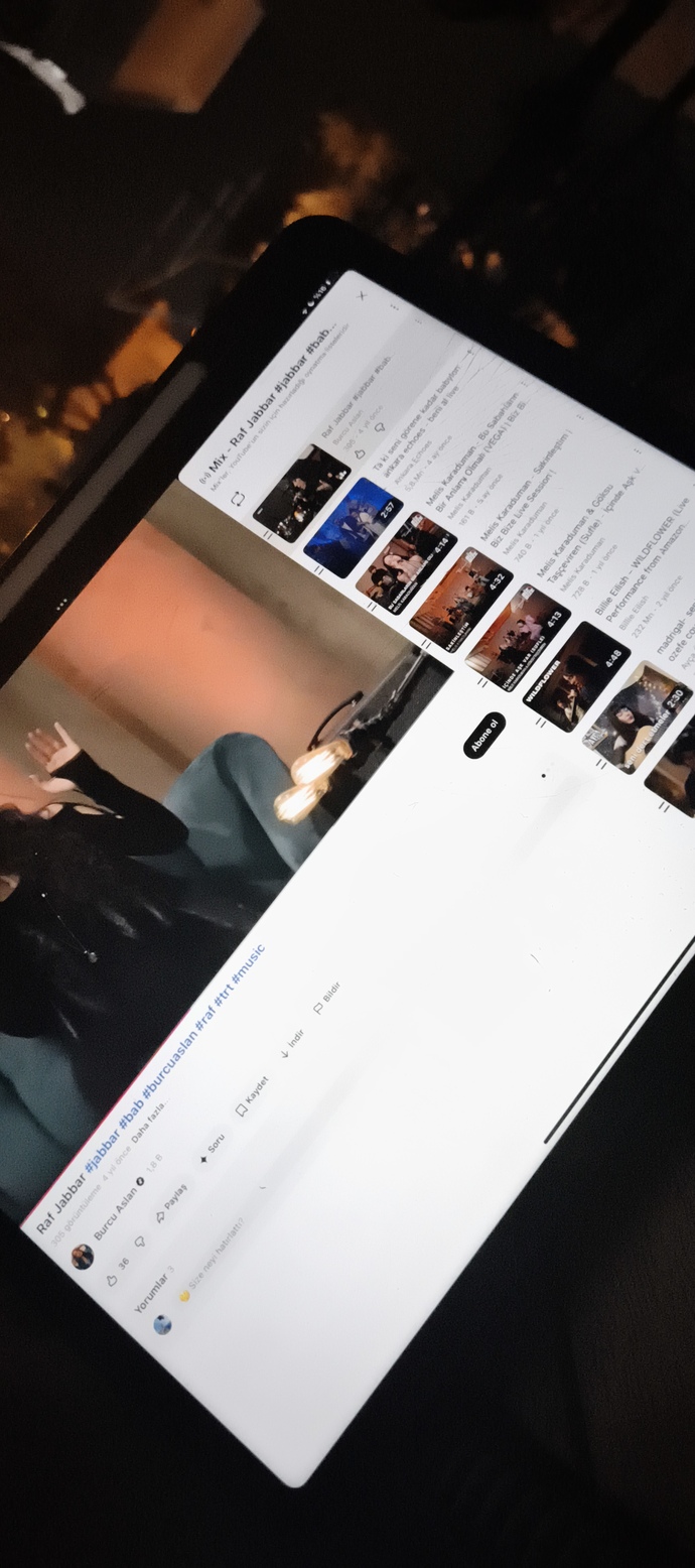 Gecenize eşlik eden ne var?