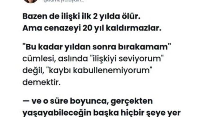 Biten ilişkinizin cenazesini ne kadar sürede kaldırırsınız?