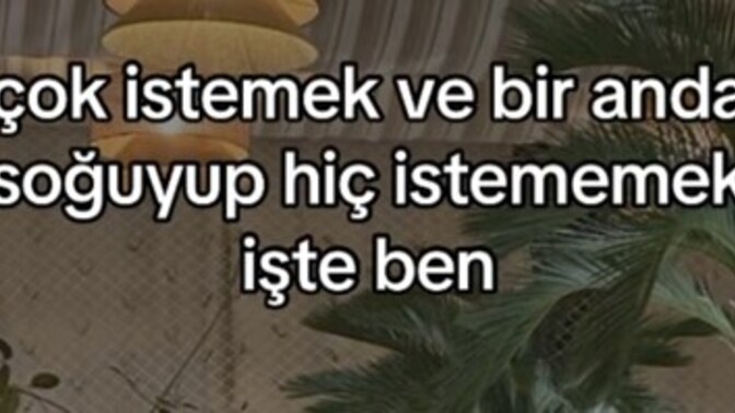 Hangi özelliğinize hastasınız?