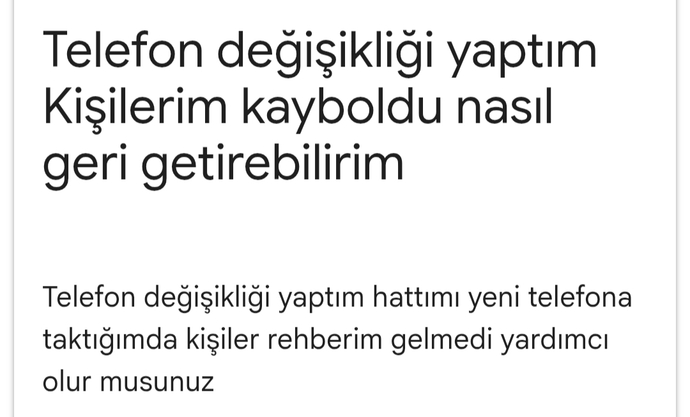 Telefon değiştirince rehberdeki numaralar, WhatsApp kişileri nasıl kaybolmadan taşınır?
