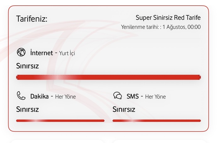 Kaç gb internet paketi kullanıyorsunuz?