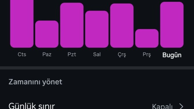 Günlük ekran süreniz kaç saat?