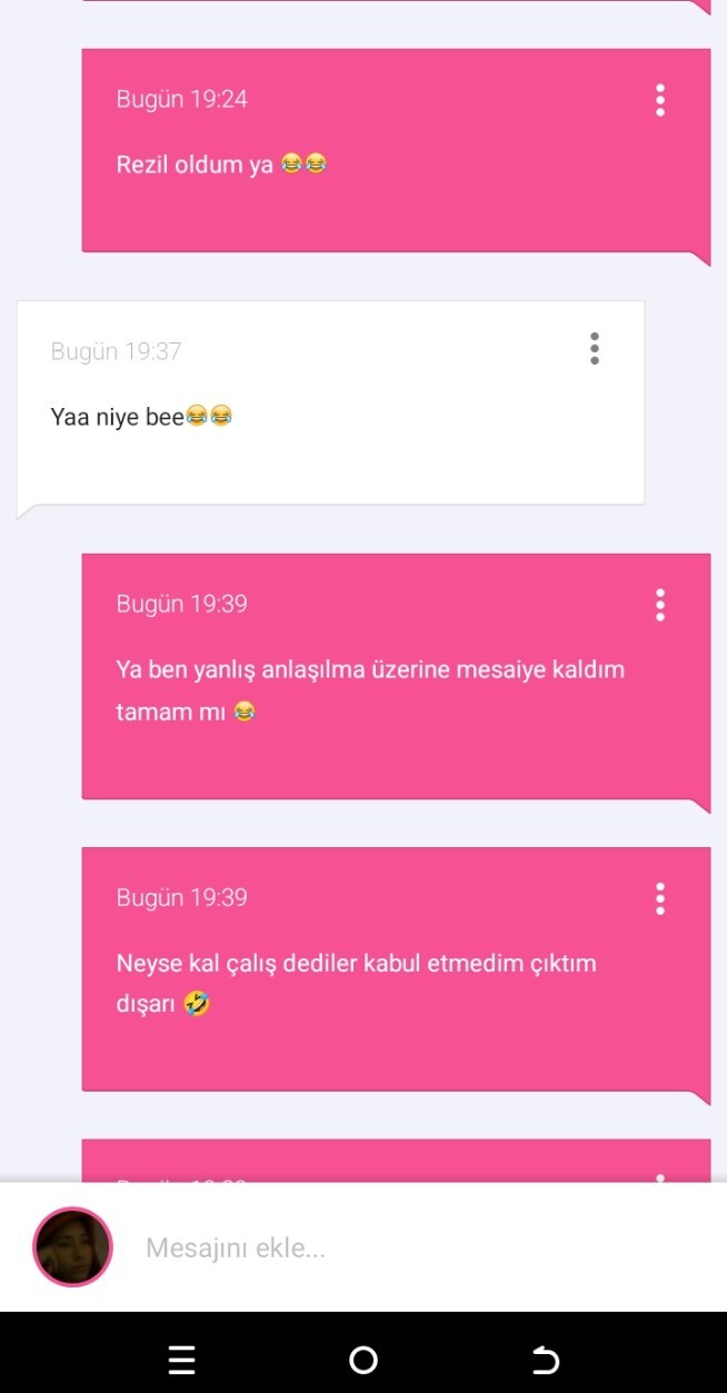 Olayları koşup anlattığınız biri var mı?
