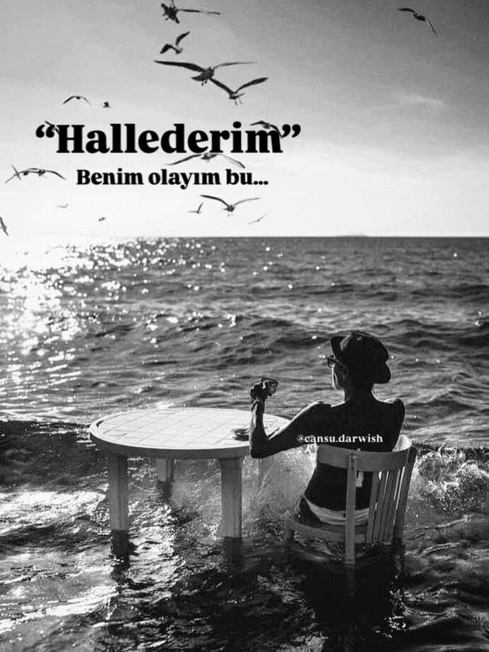 Ben hallederim diyebiliyor musun?