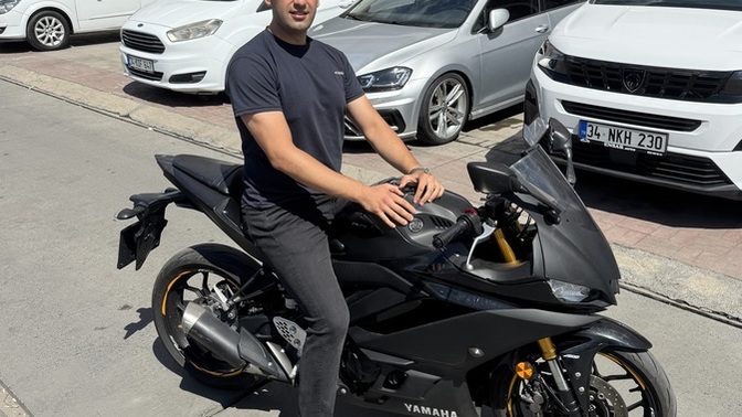 Yeni motorumun rengi sizce nasıl?