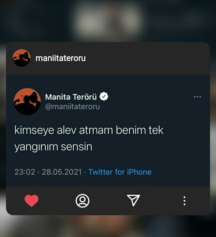 Yangın olduğunuz biri var mı?