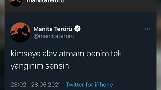 Yangın olduğunuz biri var mı?