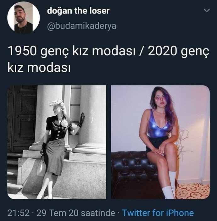 Ben aşık oldum ya. Kadın muhtemeldir şu an nenem yaşında ama neyse 😂