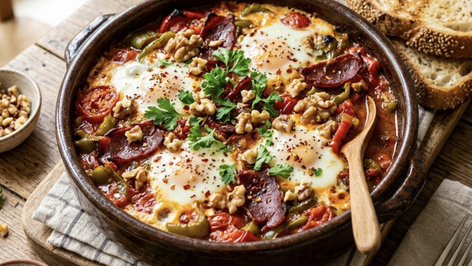 Böyle bir fırına menemen sever misiniz?