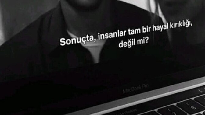 İnsanlar hayal kırıklığı mıdır?