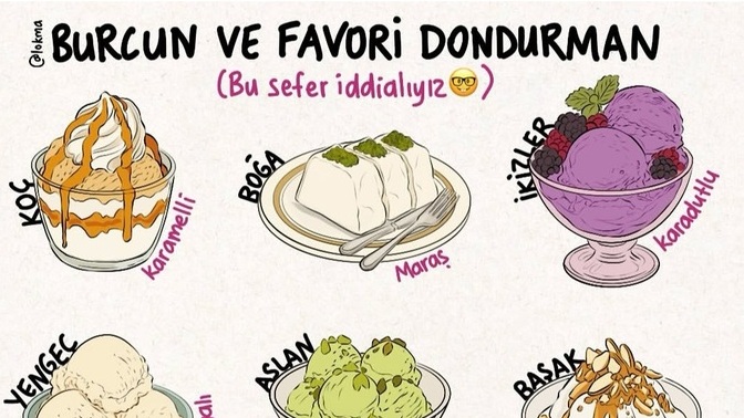 Burcun ve favori dondurman hangisi😋?