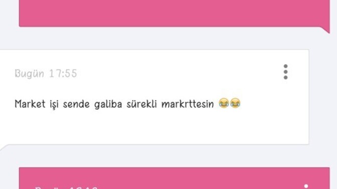 Sizin evde markete kim gider?