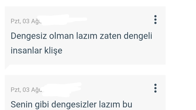 İnsanlar tarafından dengesiz görülmekten rahatsızlık duyar mısınız?
