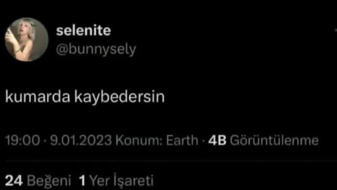 Dediğiniz biri var mı?