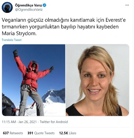 Et ve süt ürünlerini bilerek yemeyenler hakkında ne düşünüyorsun?