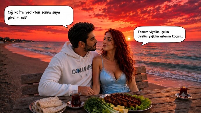 Senin saç rengine göre, gökyüzü hangi renk olurdu?
