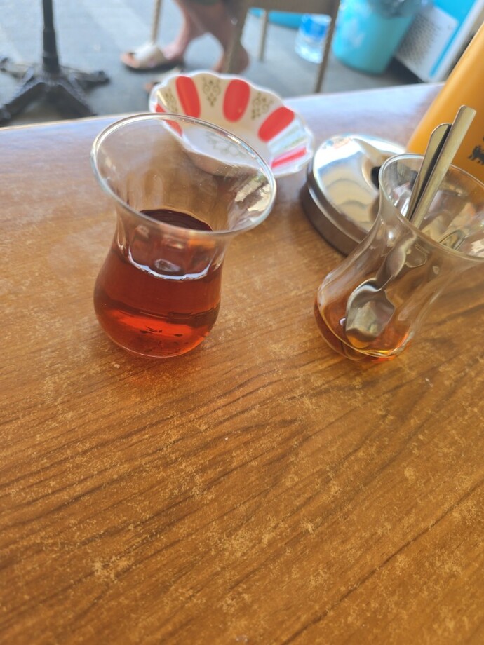 Taze çay içer misinizz?