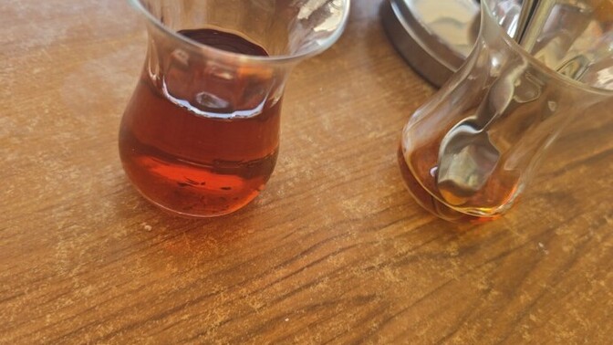 Taze çay içer misinizz?