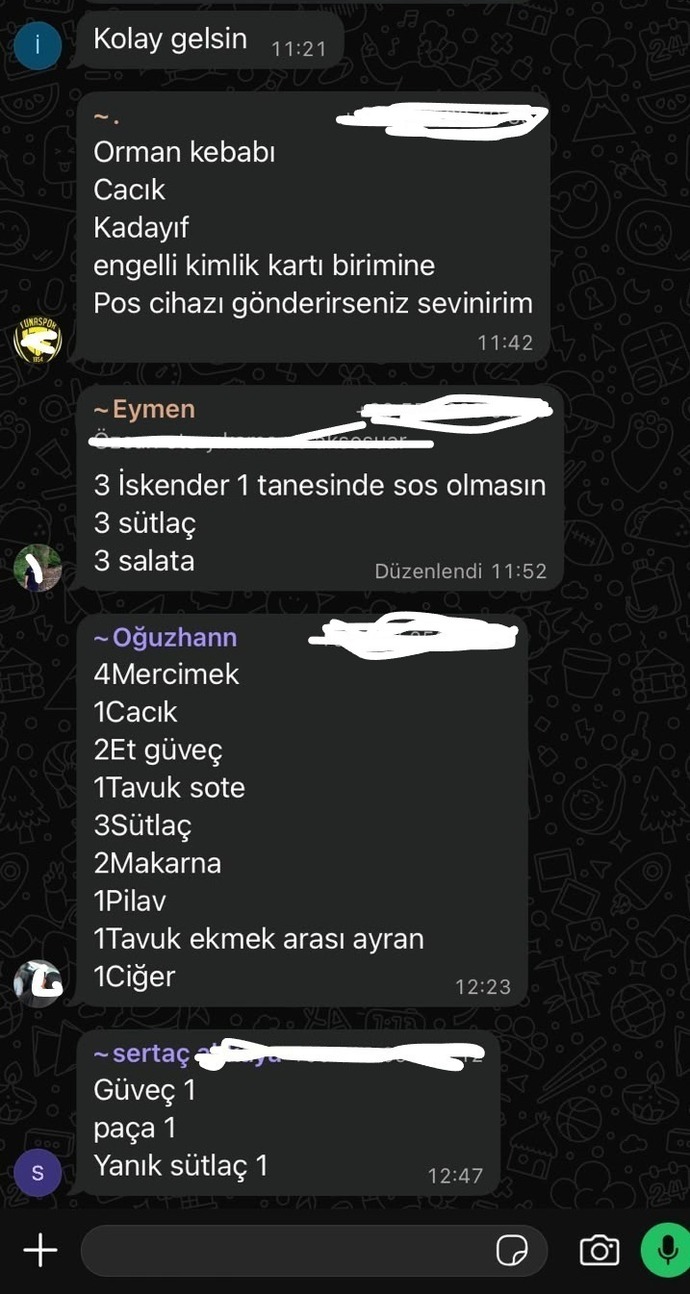 Tuhaf Whatsapp gruplarınız var mı?