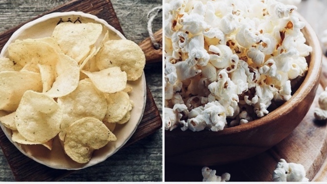 Film izlerken patlamış mısır mı yoksa cips mi?