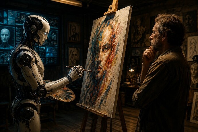 Yapay zekâ tarafından üretilen eserler gerçek sanat sayılır mı?