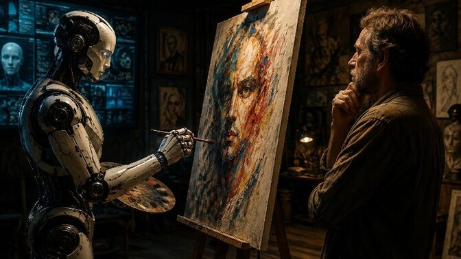 Yapay zekâ tarafından üretilen eserler gerçek sanat sayılır mı?