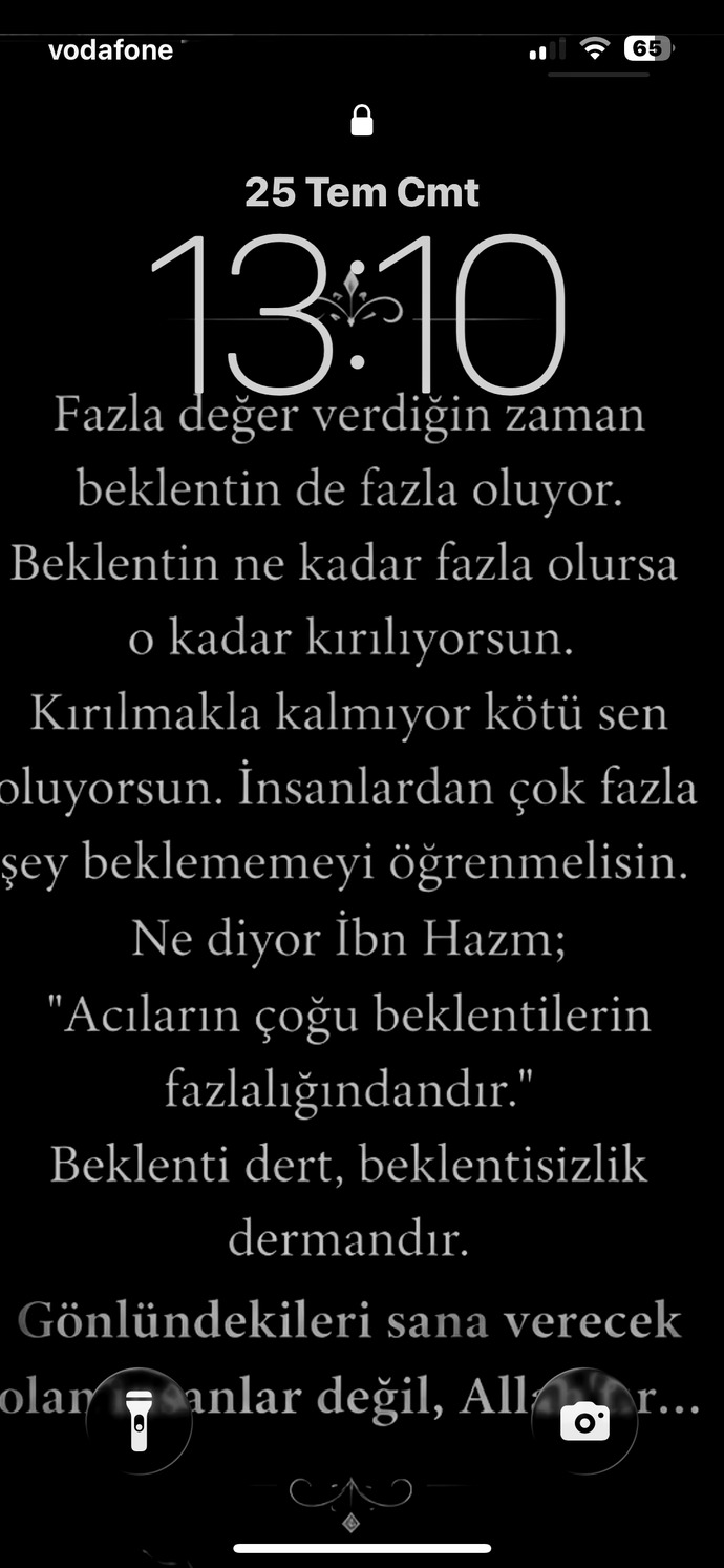 Tak etmiş bi gün..
