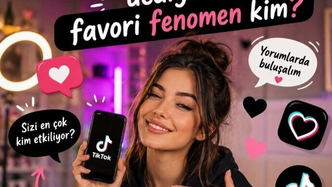 TikTok'ta sizi en çok etkileyen kişi kim oldu? 🌟
