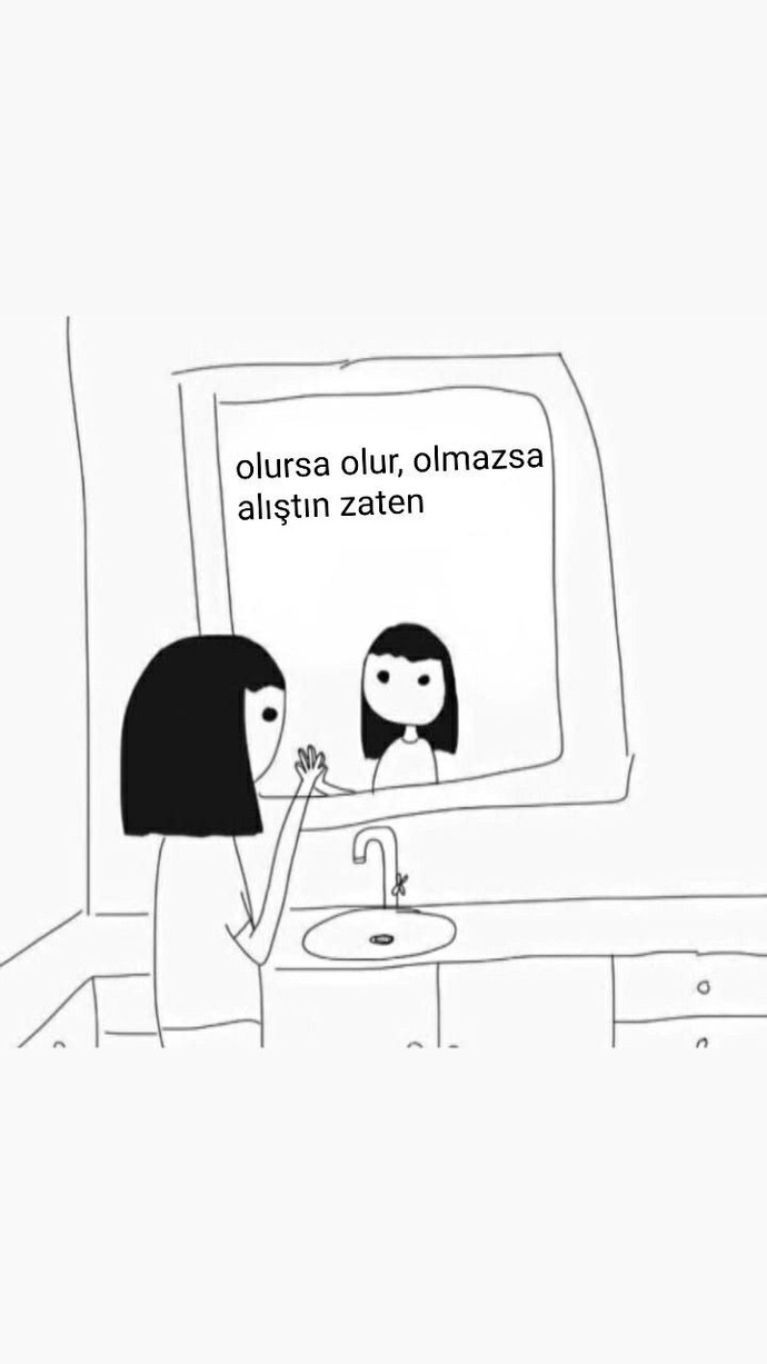 Aynada kendinizle konuşuyor musunuz?