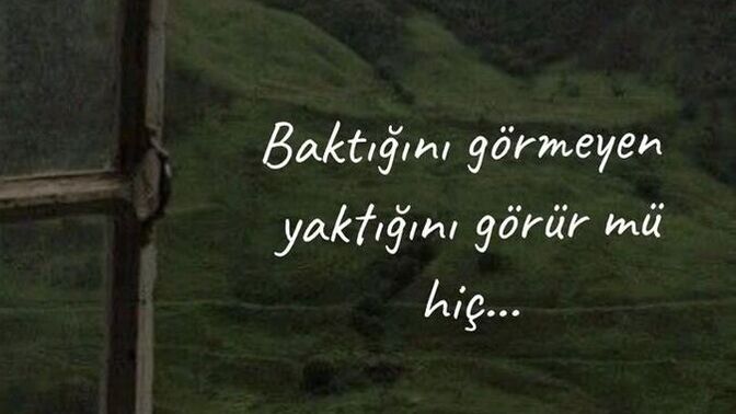 Sizi görmeyen biri için çabalar mısınız?