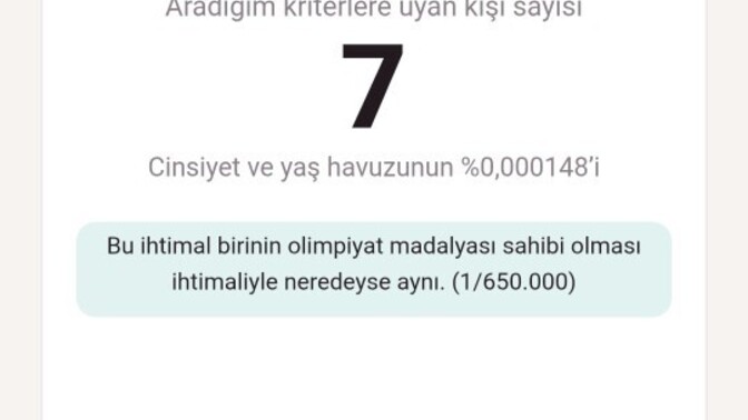 Ne kadar seçicisiniz?