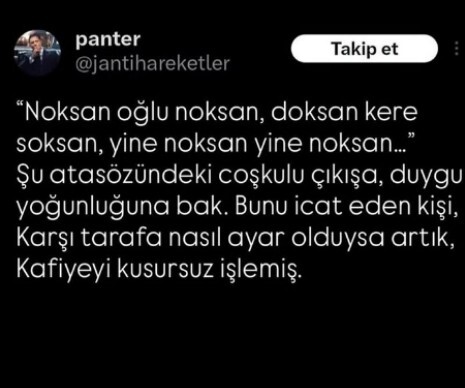 Cahillere laf anlatmaya çalışıyor musunuz inatla?