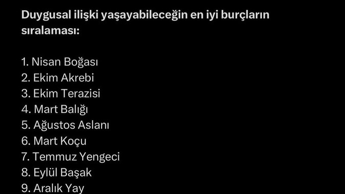 Siz duygusal ilişki insanı mısınız yoksa yok mu?