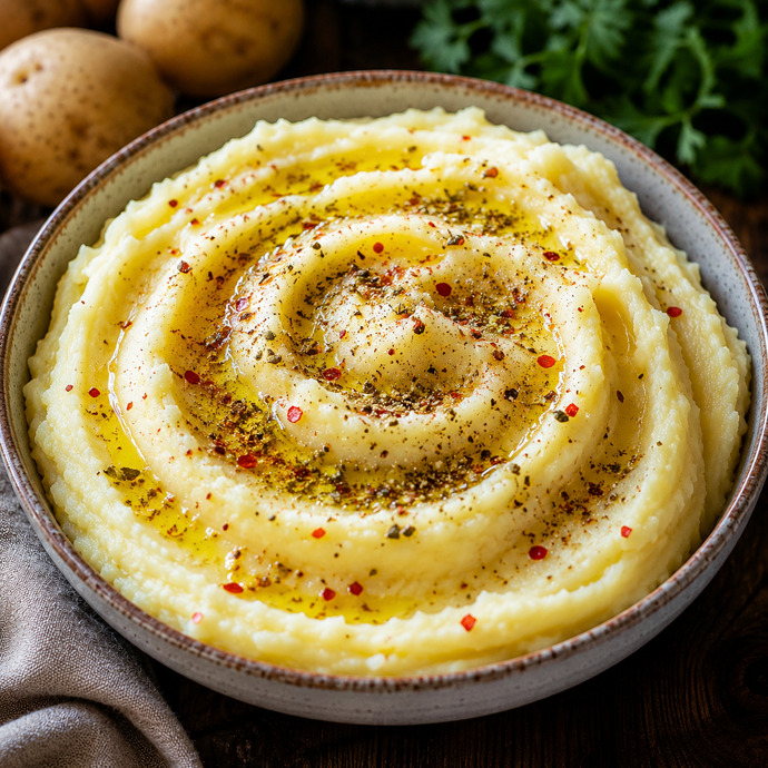 Zeytinyağlı patates püresi sever misiniz?