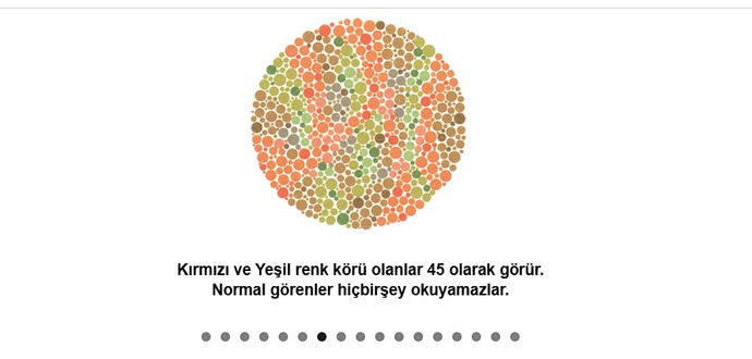 Kırmızı yeşil renk körlüğü nedir, böyle bişey duydunuz mu hiç?