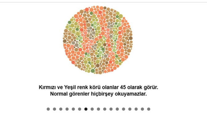 Kırmızı yeşil renk körlüğü nedir, böyle bişey duydunuz mu hiç?
